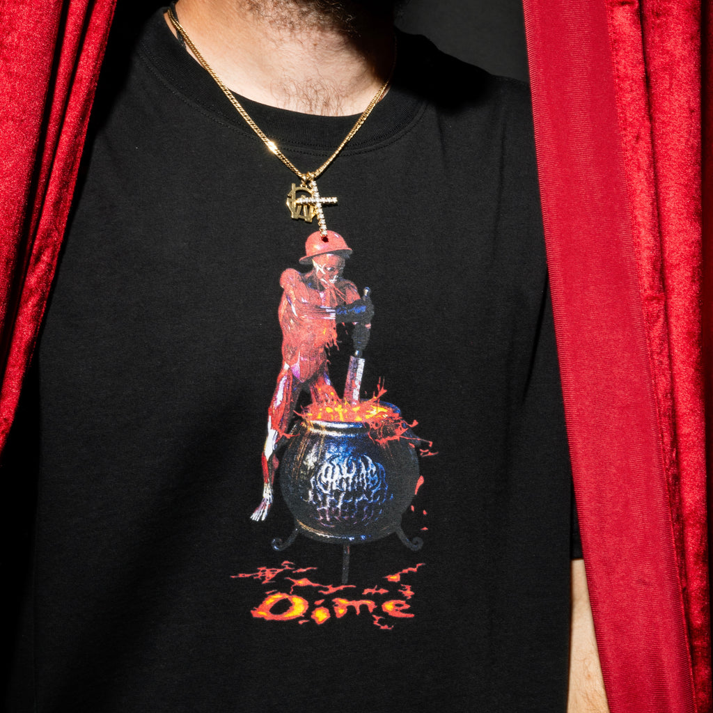 Dime x SDC T-Shirt (Black)