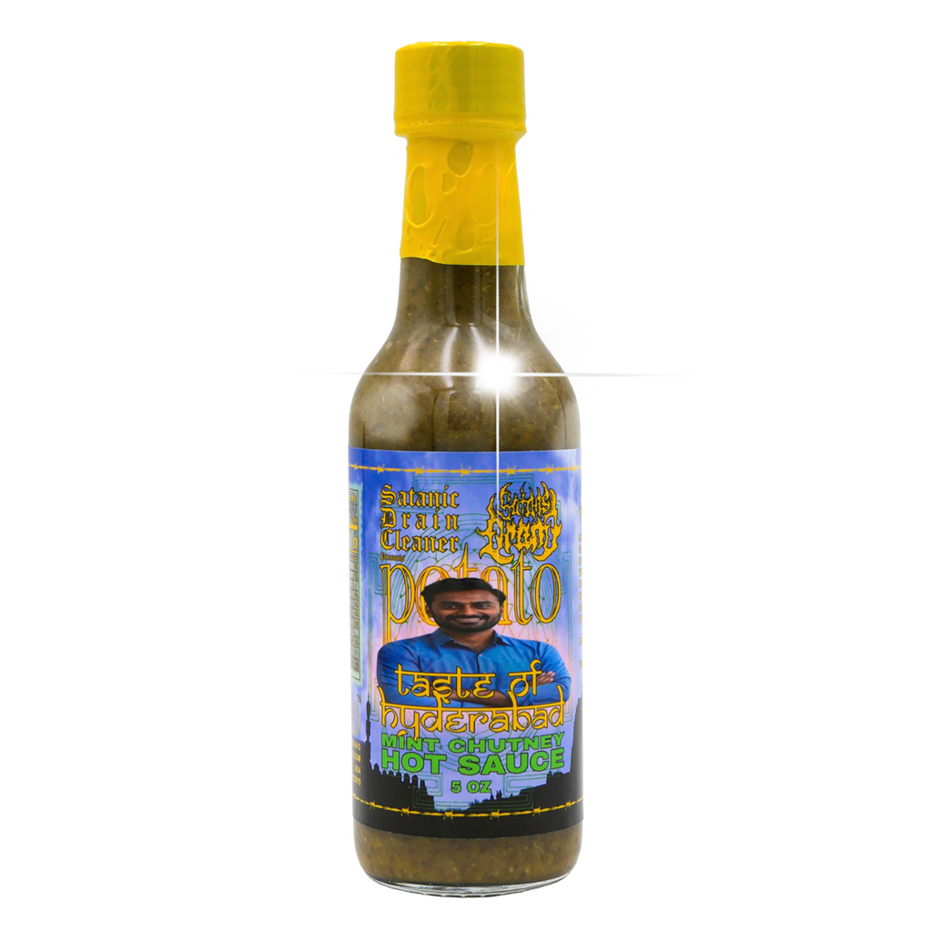 Taste of Hyderabad - Imran Potato x Drain Cleaner Hot Sauce