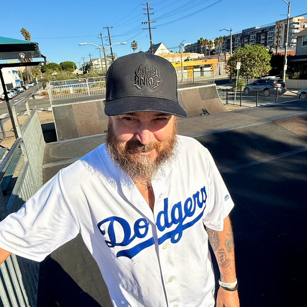 Black/Black Trucker Cap