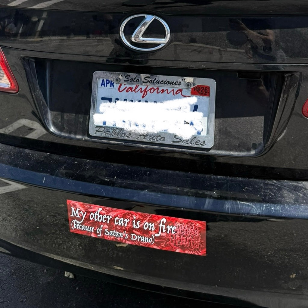 ''My Other Car'' Bumper Sticker