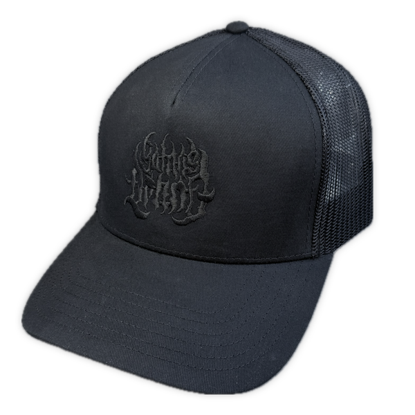 Black/Black Trucker Cap
