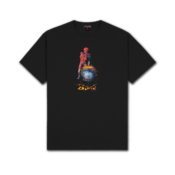 Dime x Satanic Drain Cleaner T-Shirt (Black)