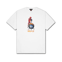 Dime x Satanic Drain Cleaner T-Shirt (White)