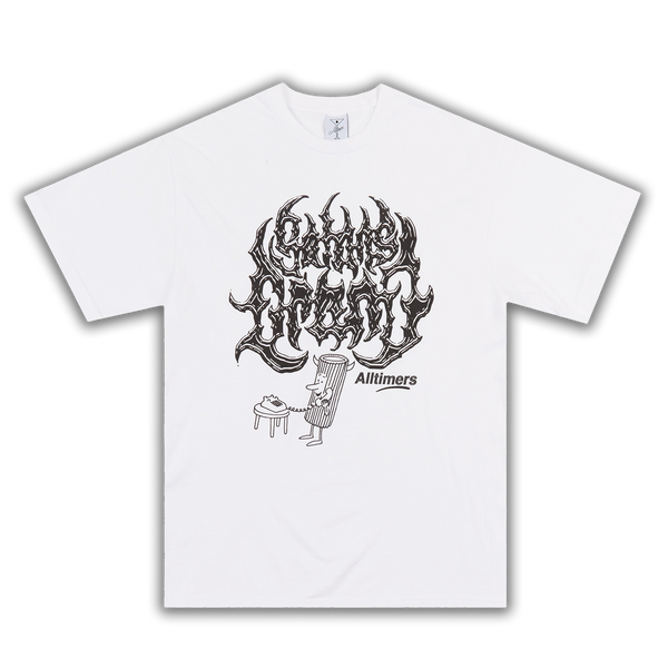 Satan's Drano x Alltimers T-Shirt (White)